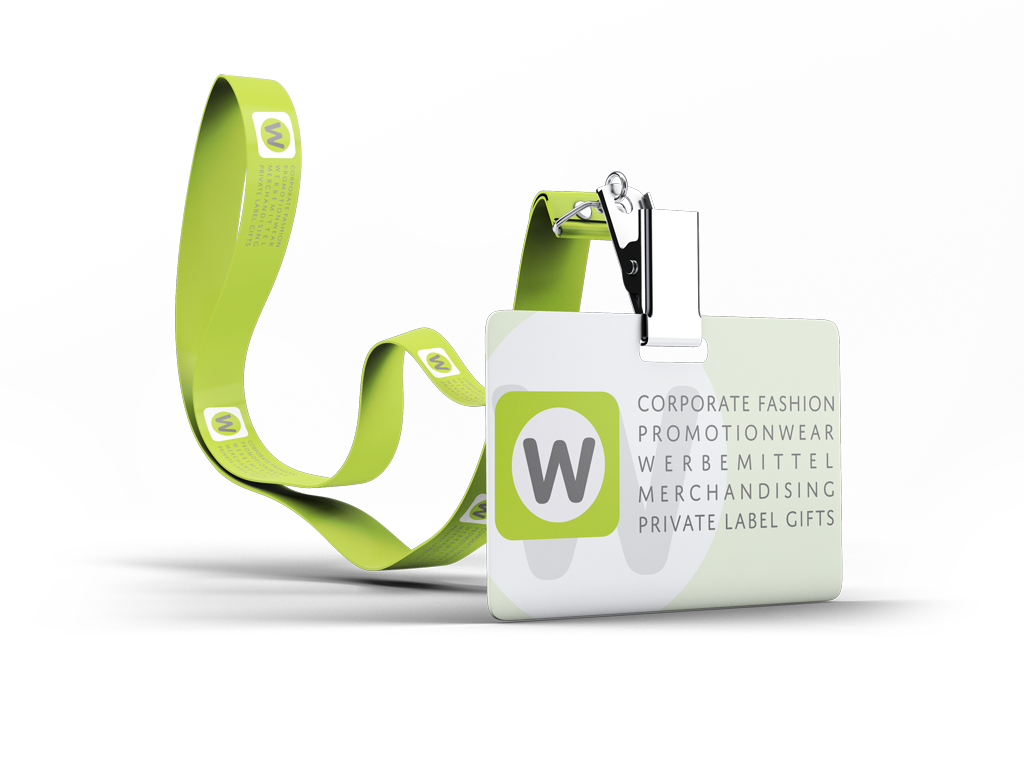 Individuelle Lanyards und Schlüsselbänder. Import Service und Streuartikel